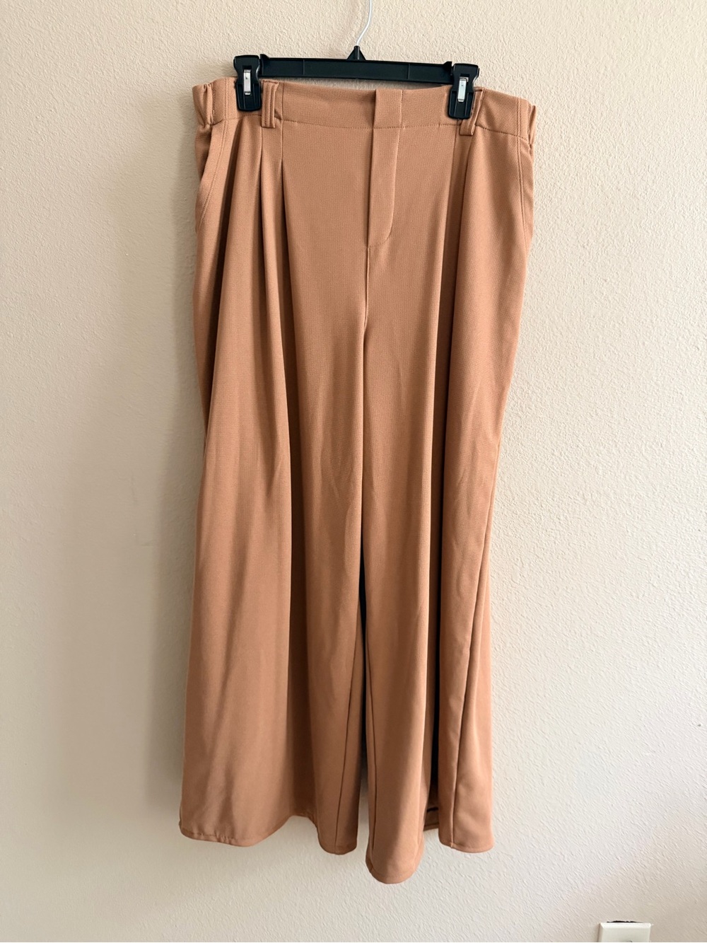 Halara Waffle Knit Wide Leg Work Pants